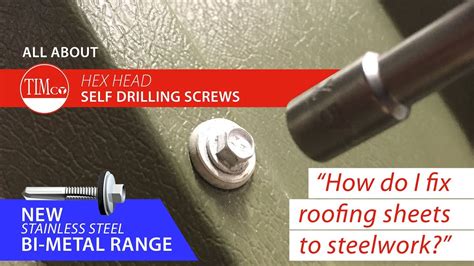 how to fix metal roofing sheets|roof sheet screws screwfix.